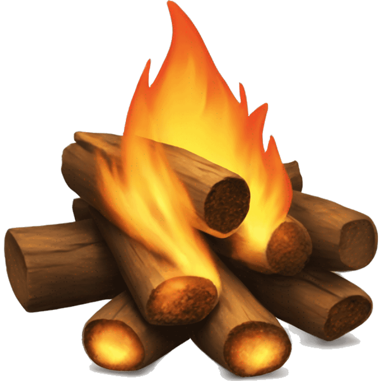 aesthetic bonfire emoji