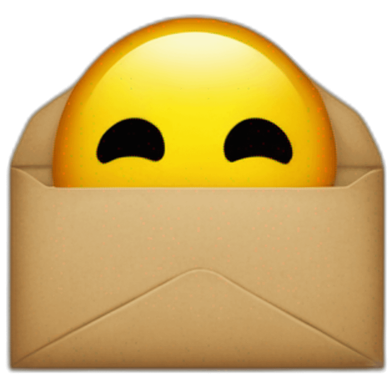 a postal mystery game emoji