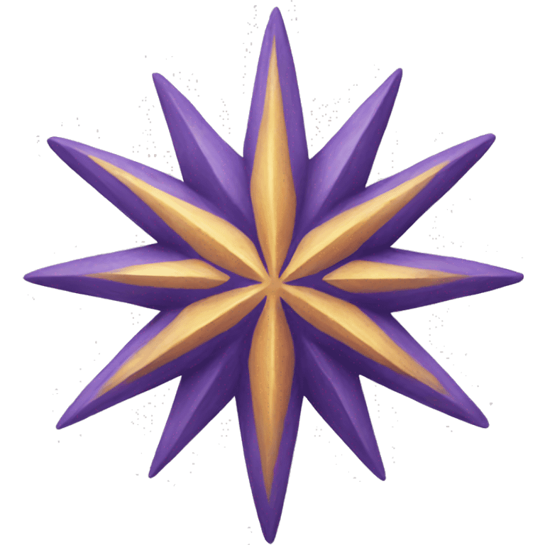 Eight pointed star emoji