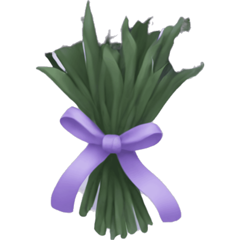 bouquet of lavender  emoji