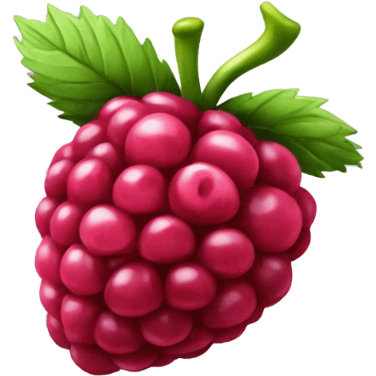 Raspberry berry  emoji