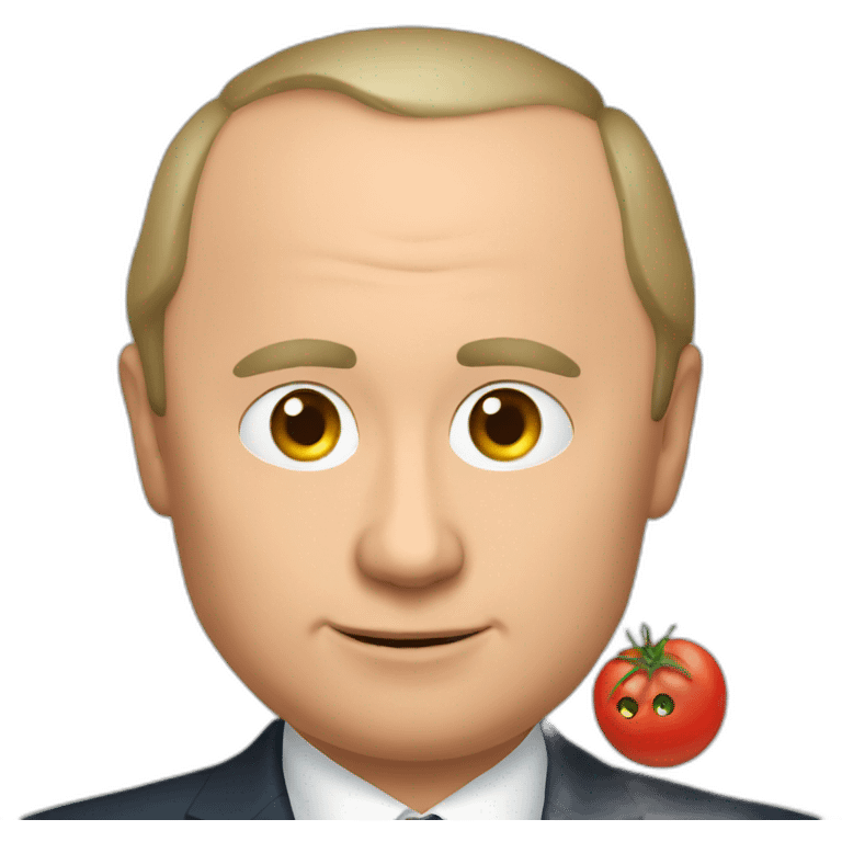 PUTIN AND TOMATO emoji