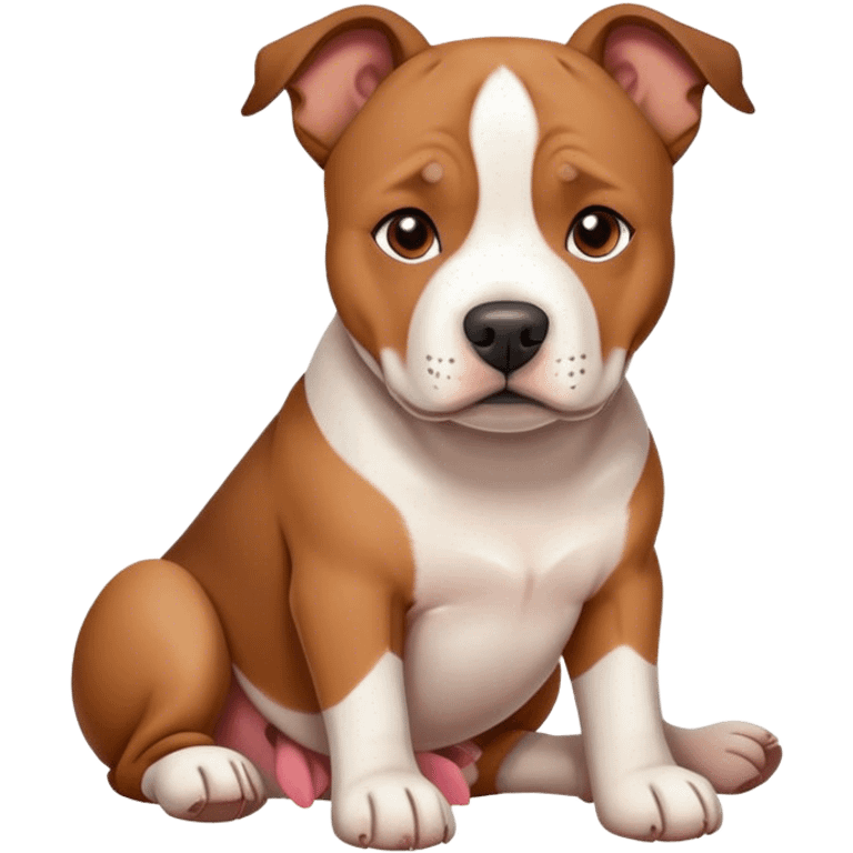 Amstaff dog emoji