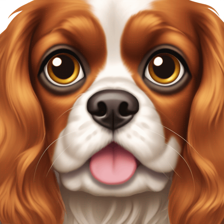 Cavalier King Charles spaniel emoji