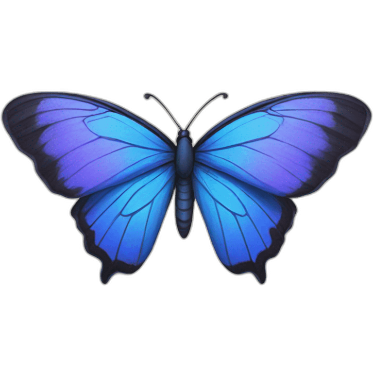 MARIPOSA AZUL emoji