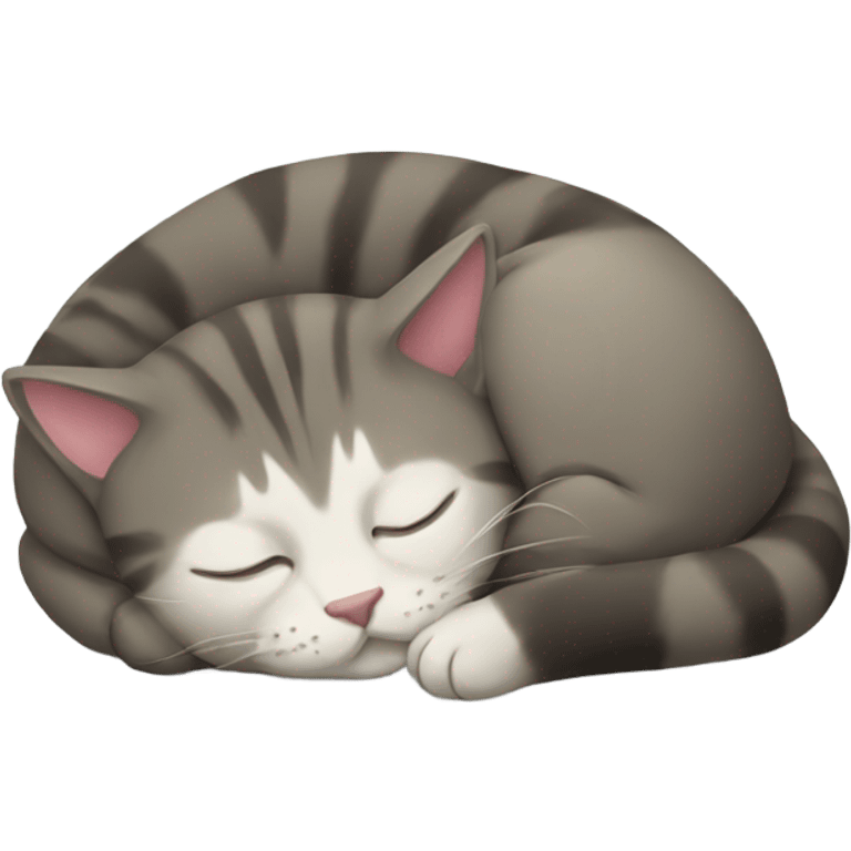 Cat sleeping  emoji