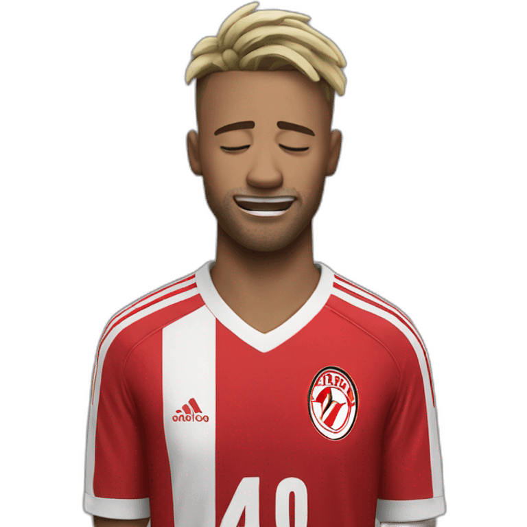 afc ajax player crying emoji