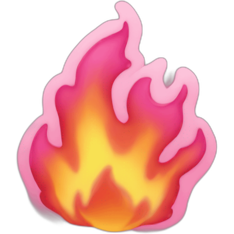 pink fire emoji