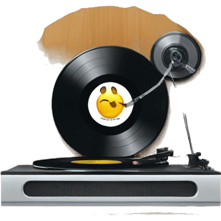 vinyl record award winning shelf  emoji