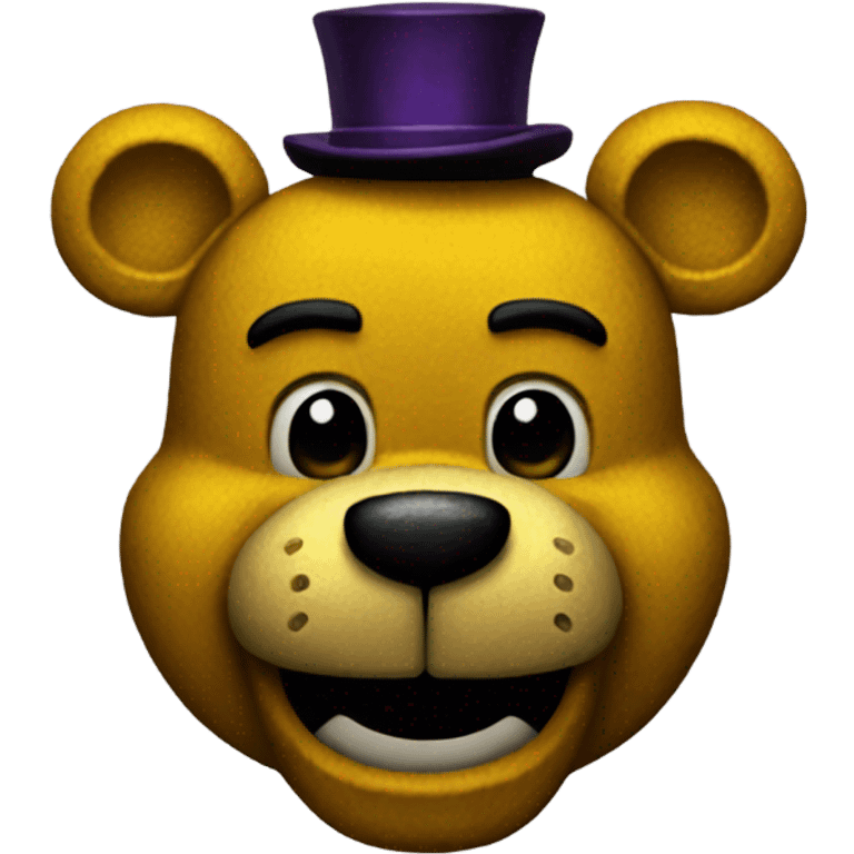 Fredbear from fnaf emoji