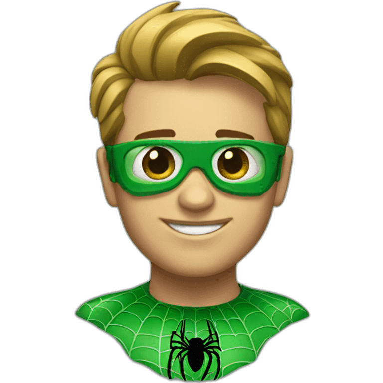 Green Spider-Man emoji