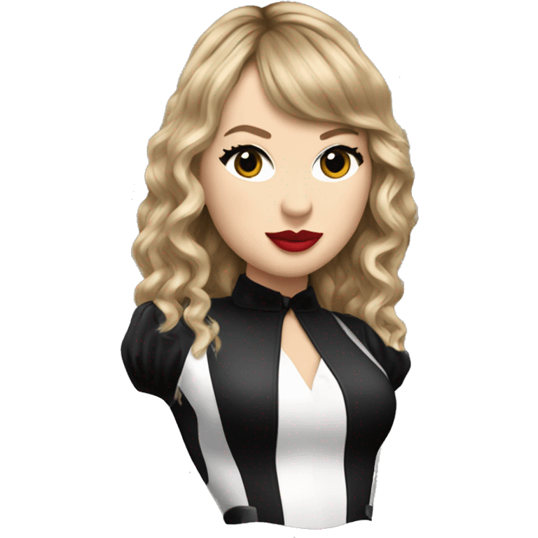 Taylor swift in her eras tour reputation outfit emoji