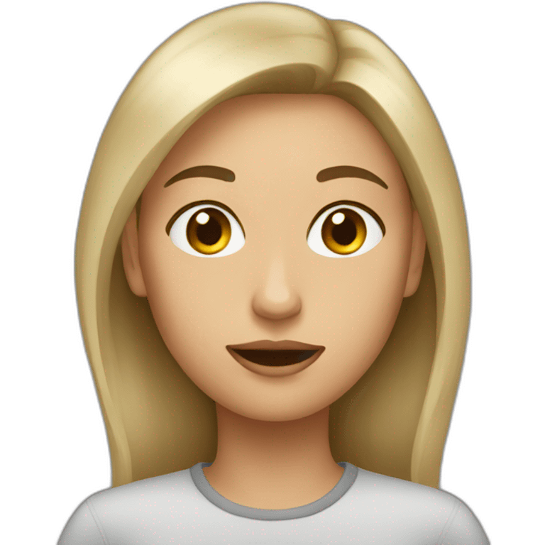 Femme en sans habits emoji