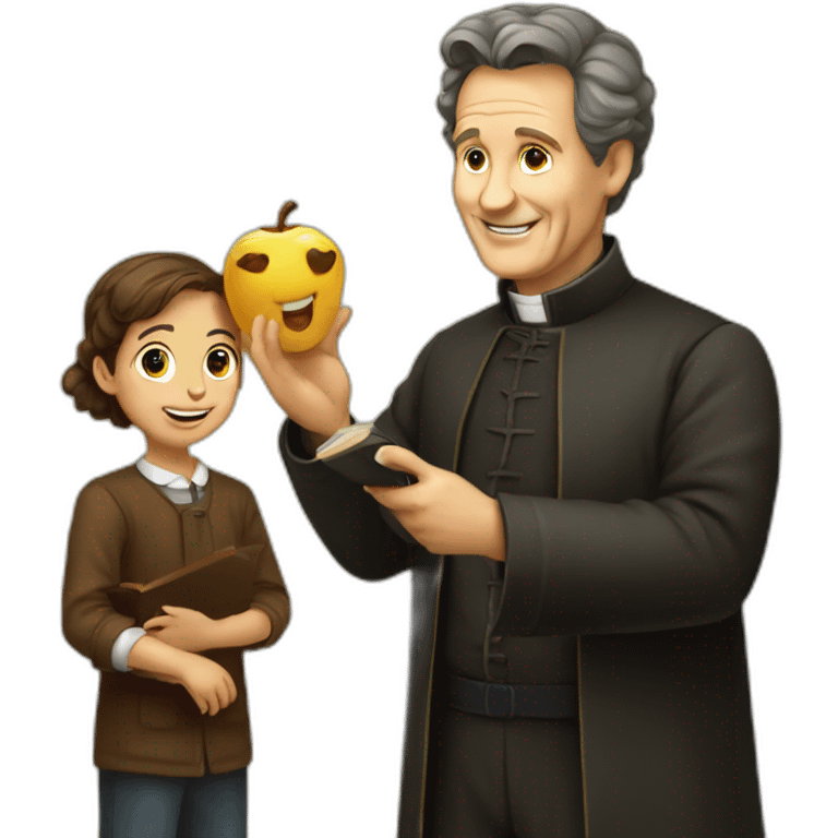 Don bosco teaching kids emoji