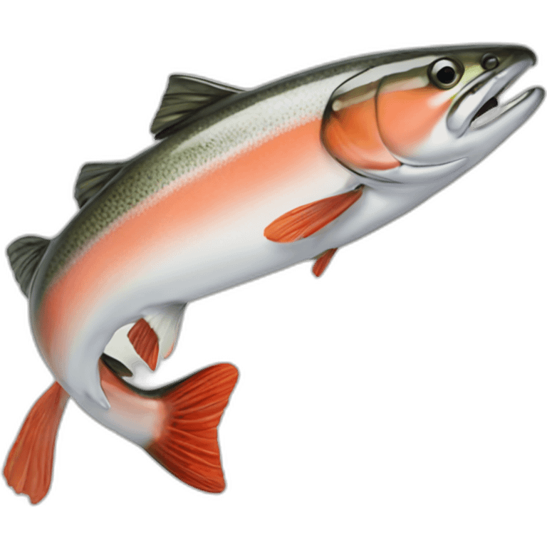 coho salmon emoji