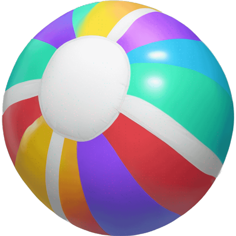 inflatable beach ball emoji