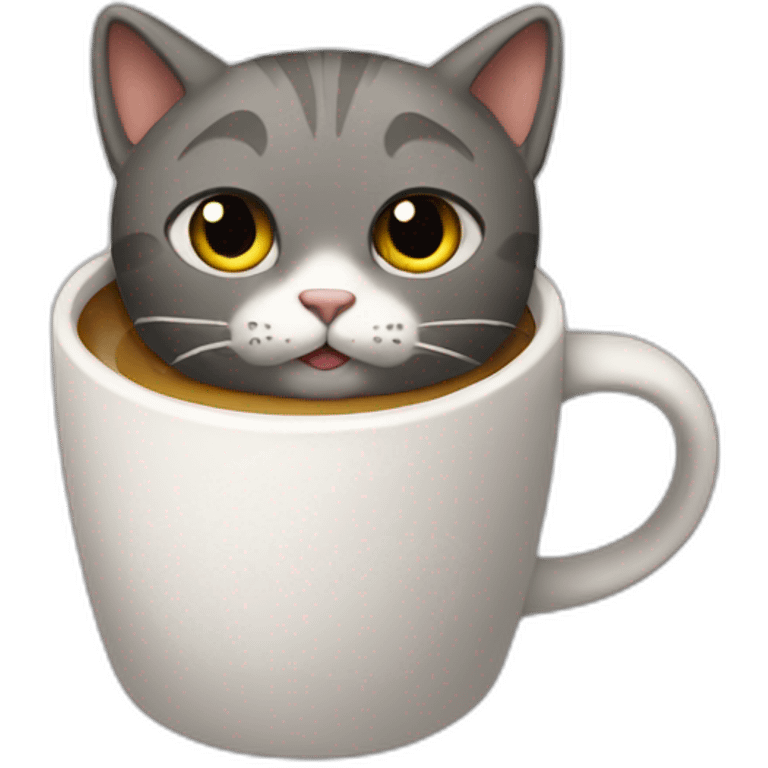 cat in a mug emoji