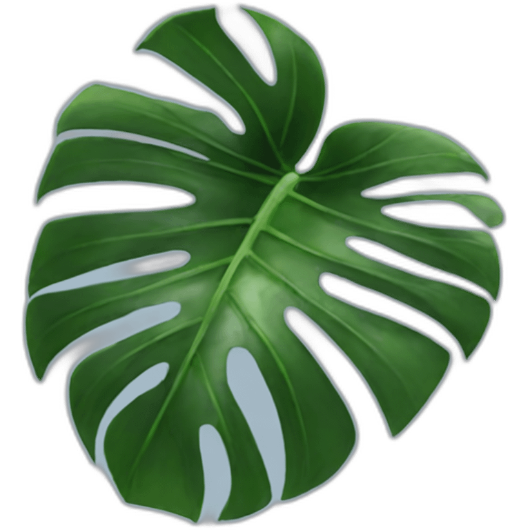 monstera emoji