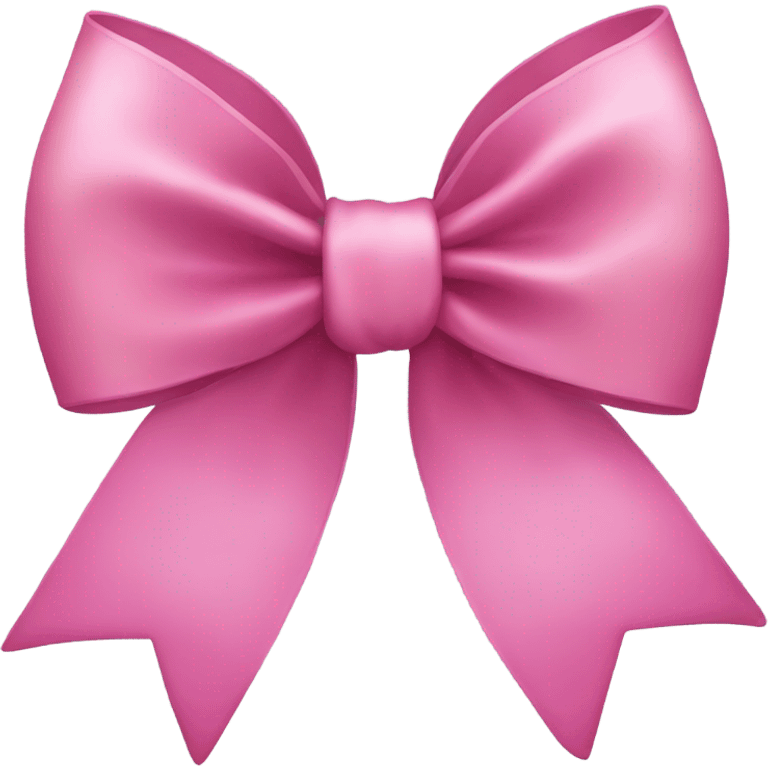 Coquette bow emoji