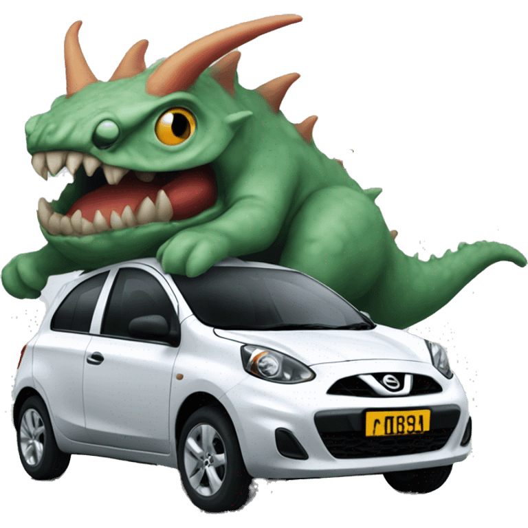 kaiju Nissan micra emoji