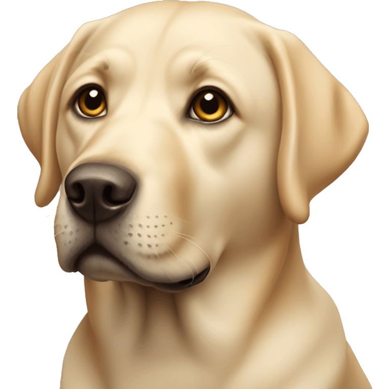 Labrador dog emoji