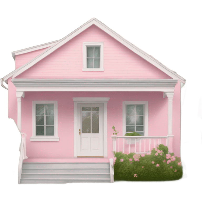 Pink House emoji