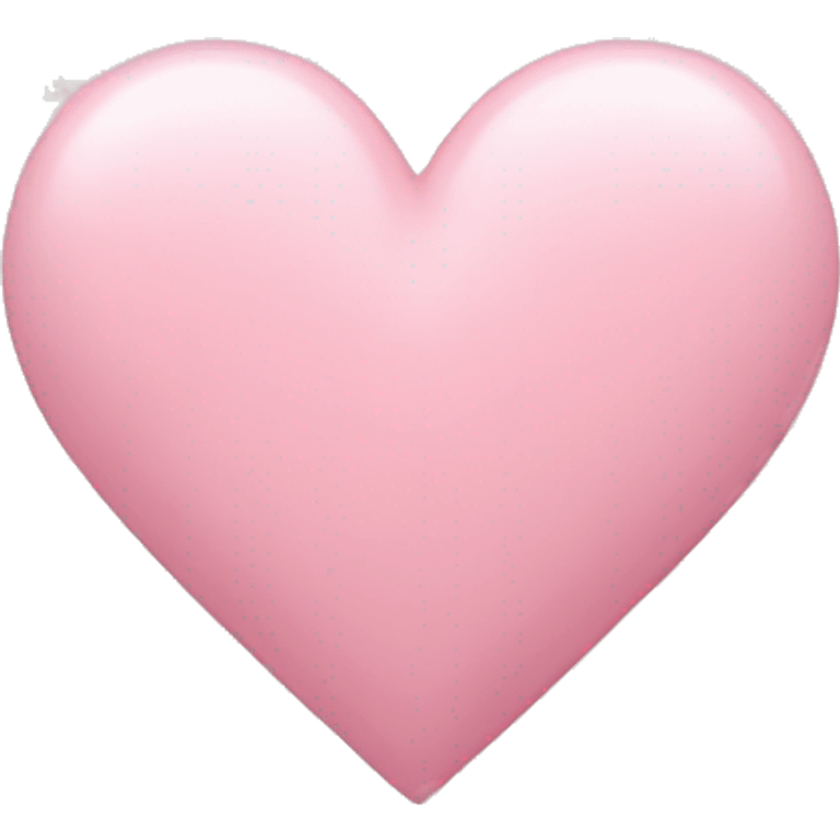 pastel pink heart  emoji