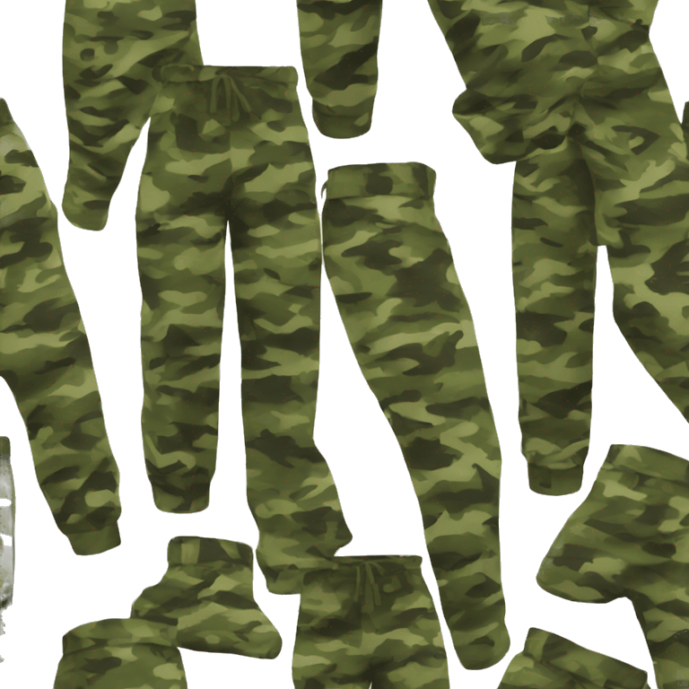 Camo pants emoji