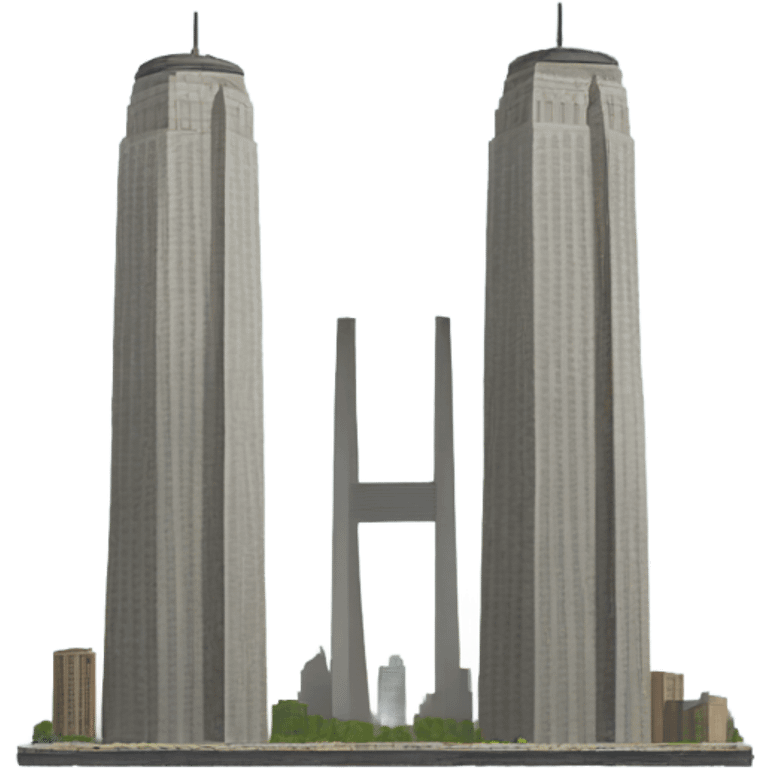 Twin towers  emoji