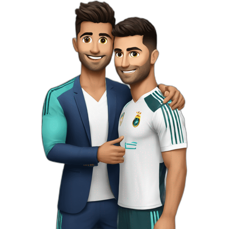 HARSHAD waghmare with cr7 emoji