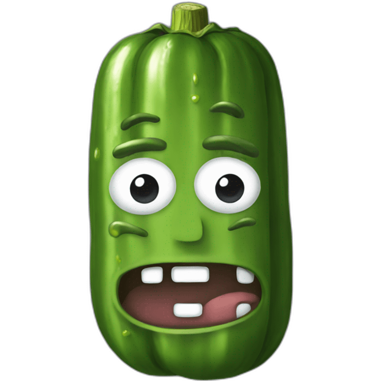 Pickle rick emoji