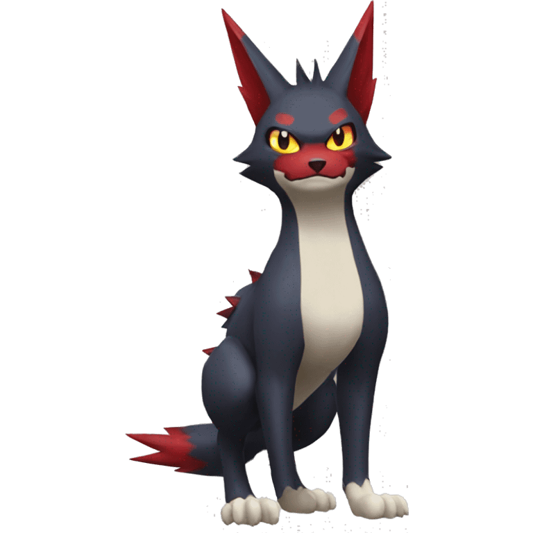 Nargacuga-Litten-Zangoose-Zoroark full body emoji