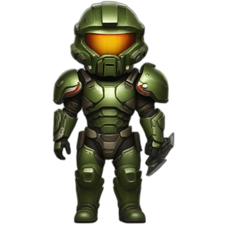 DOOM slayer emoji