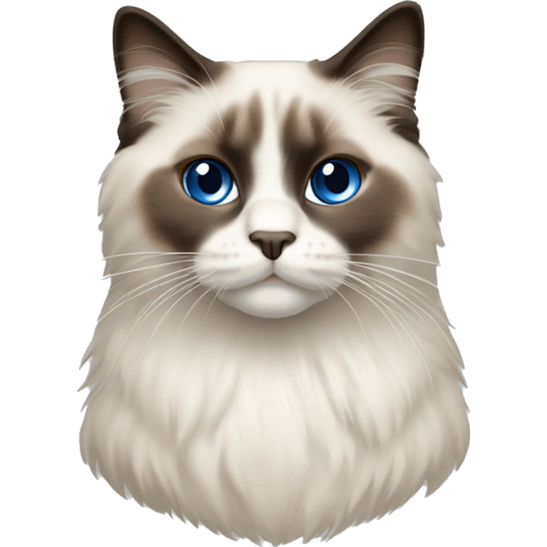 Ragdoll cat emoji