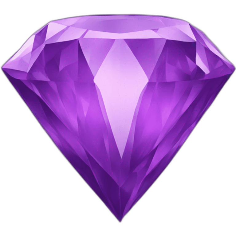 purple diamond emoji