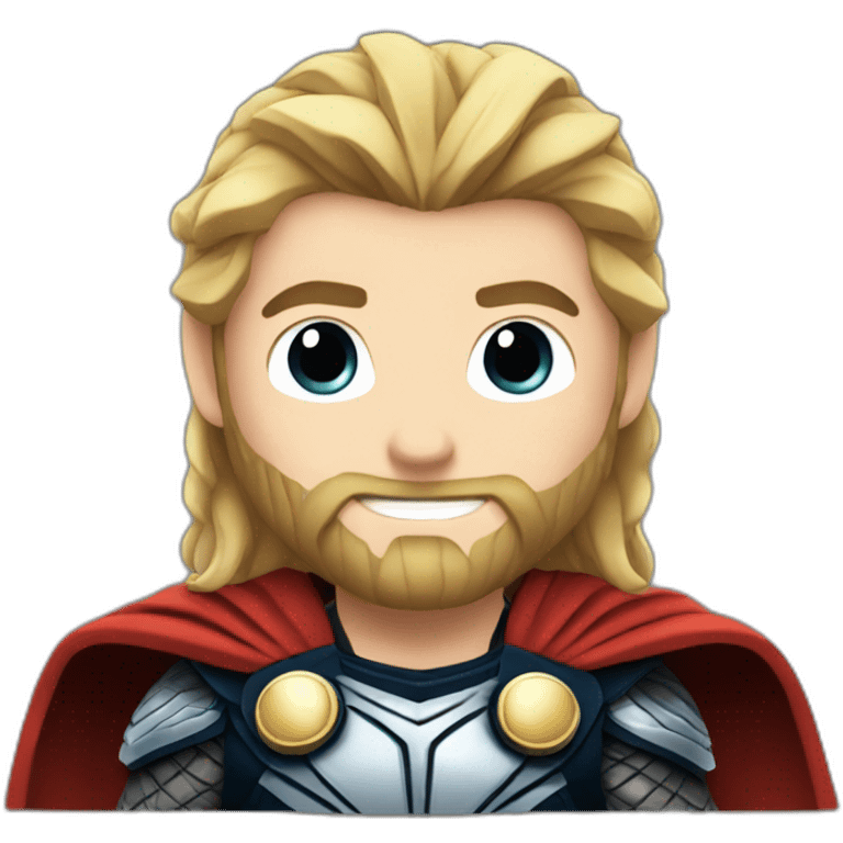 Cute thor emoji