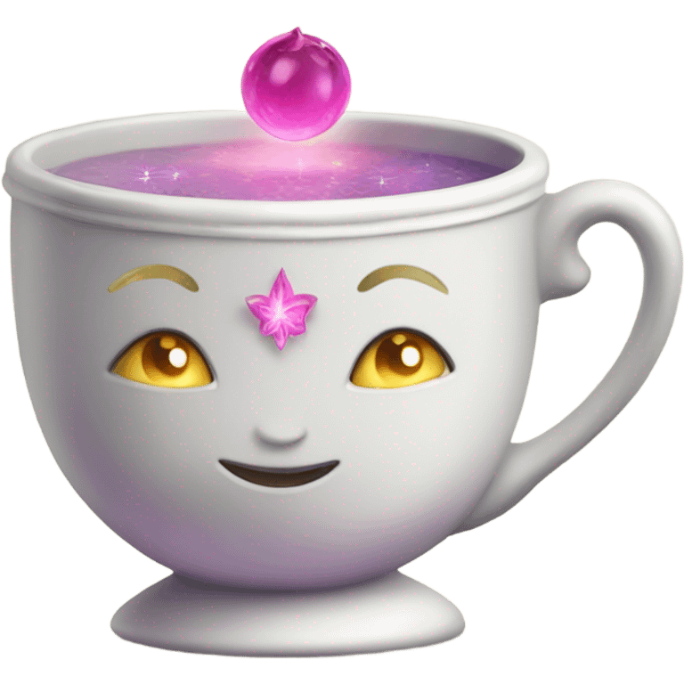 Fairy magic tea cup emoji