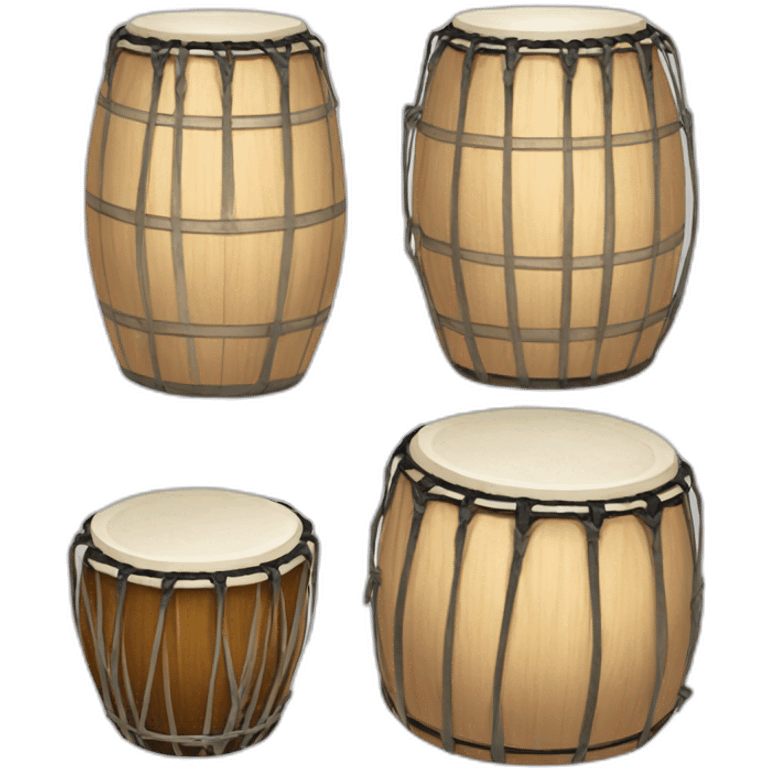 A full set tabla  emoji