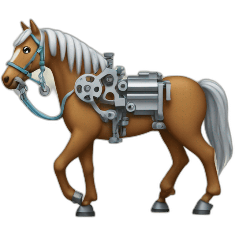 Mechanical Engineering horse emoji