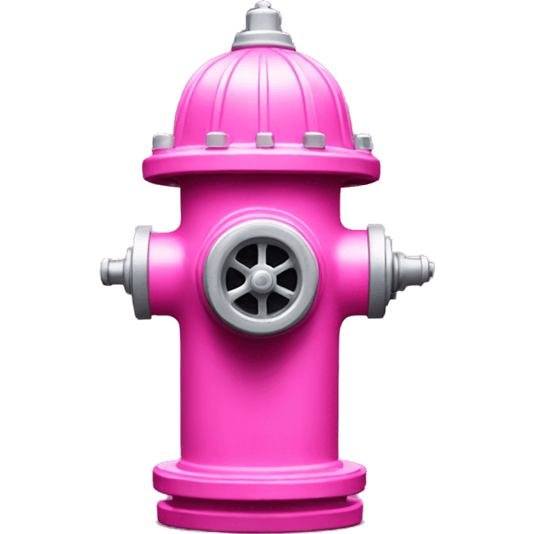 Pink fire hydrant  emoji