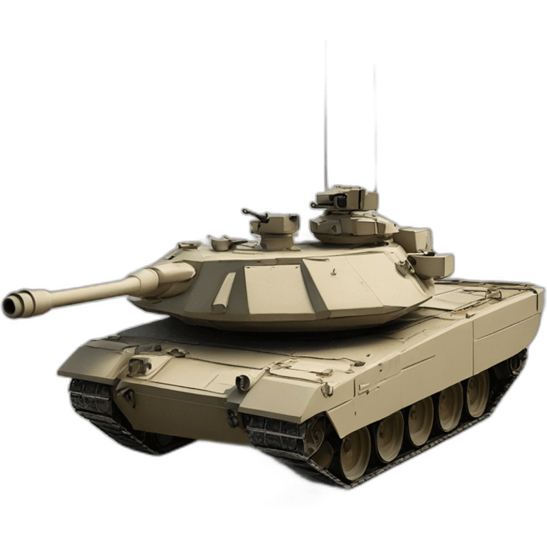 T-80BVM shooting M1 Abrams emoji