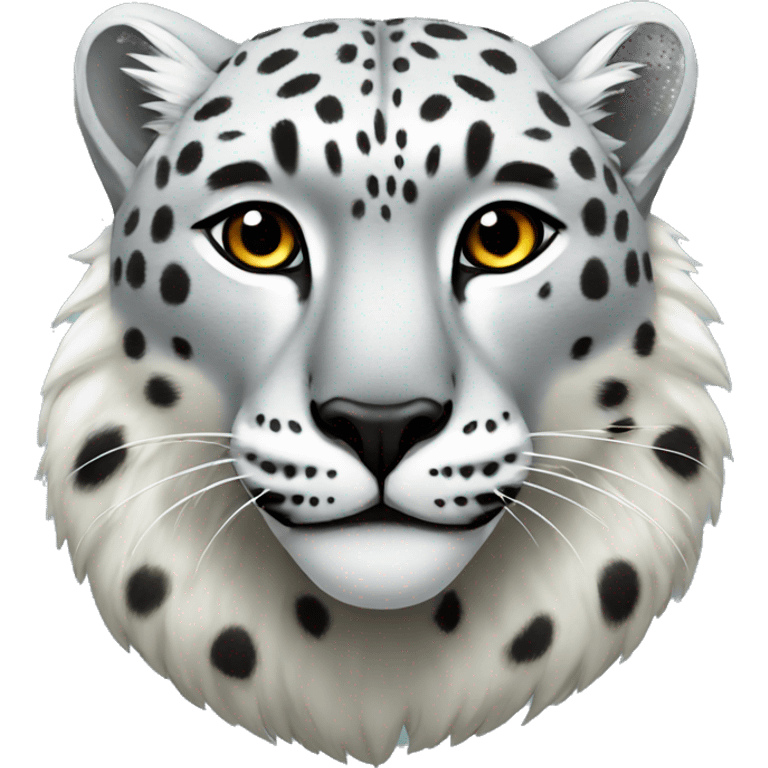 snow leopard emoji