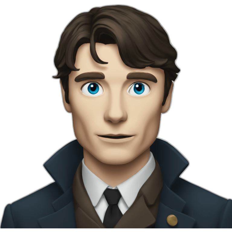 Cillian murphy with blue eyes emoji