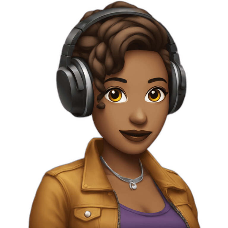 Dj miss Monique emoji