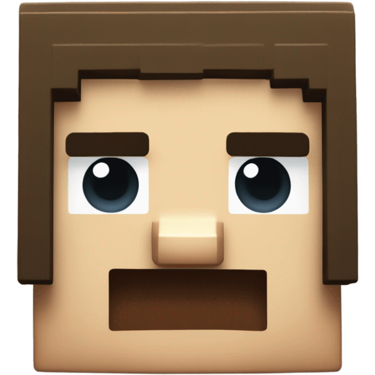 Minecraft player head emoji