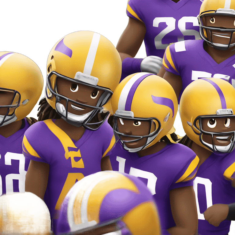 Vikings football  emoji