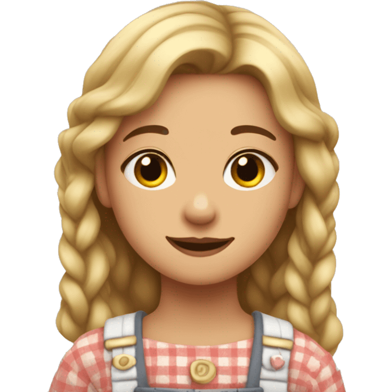 Cottagecore girl emoji