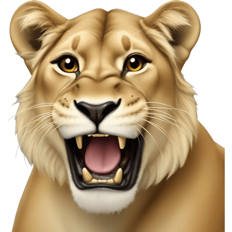 Lioness emoji