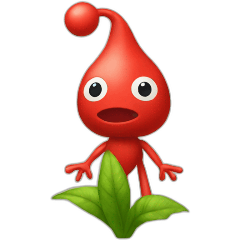 red pikmin emoji