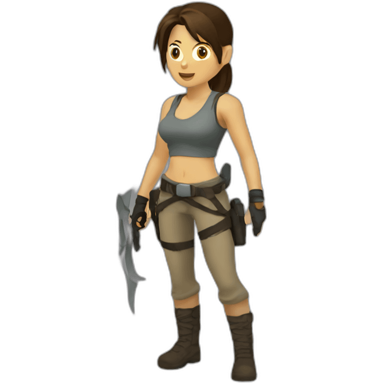 Tomb raider emoji